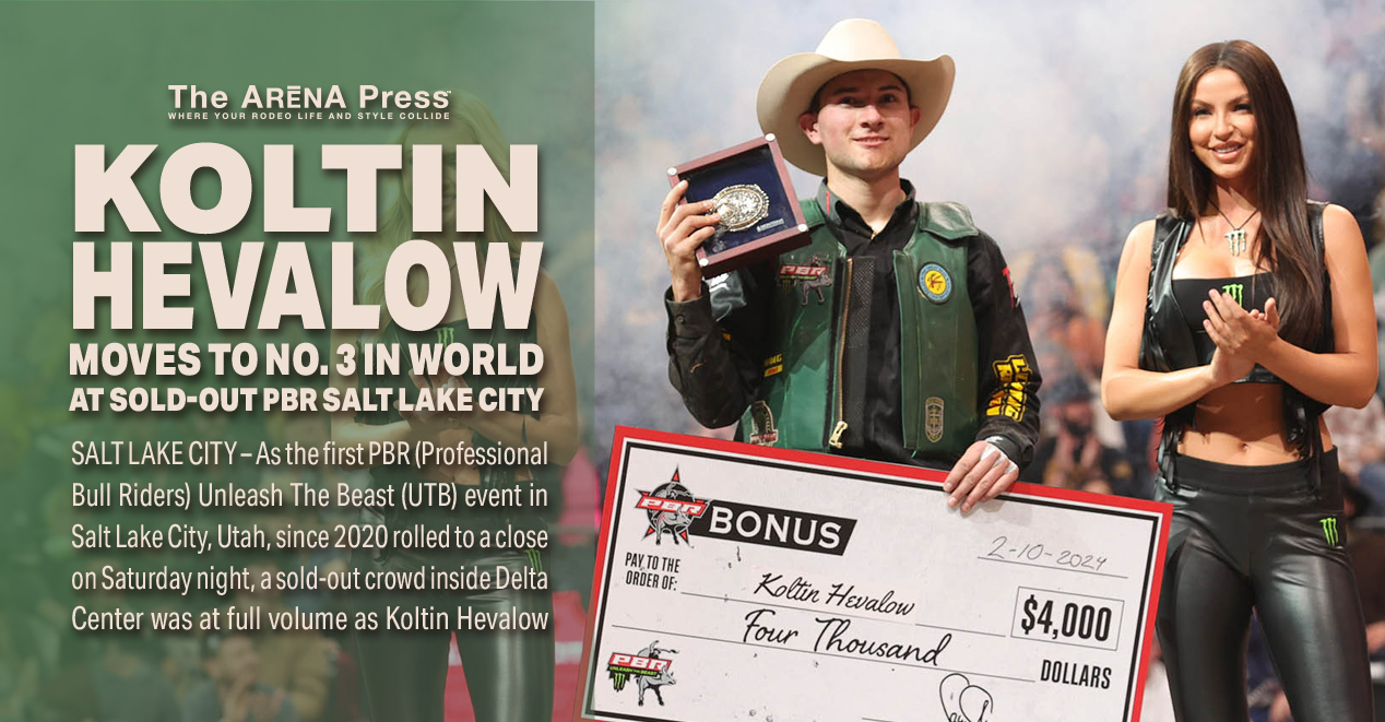 Koltin Hevalow Triumphs in PBR Salt Lake City, Jumps to No. 3